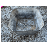 No. 2 galvanized tub