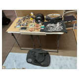 Large assortment of motorcycle items