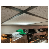 Hats and costume beard and dreadlocks.