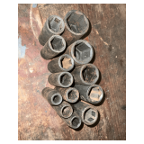 Pittsburgh 1/2' drive metric impact sockets