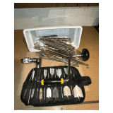 Bracing bit, wood bits, spade bits, etc.