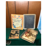 Vintage photo album, Humpty Dumpty Holiday Stories