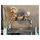Wonder Horse bouncy horse on metal frame