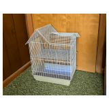 Metal bird house, 18' W x 13' D x 23' T.