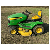 2010 John Deere X320 lawn tractor, 48' deck, 440 hours