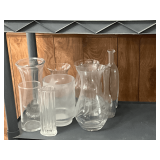 Assortment of vases