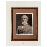 Framed and matted General Robert E Lee print