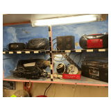 Sony Handycam Video 8, assorted radios, CD players