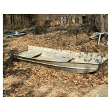 Venture Craft aluminum jon boat, 10'L x 42' W.