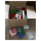 Plasticware, Tupperware, Lock 'n Lock, Rubbermaid, etc.