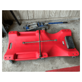Automotive creeper, 2-ton trolley jack, 4-way