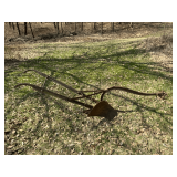 Horse drawn single plow