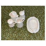 Pfaltzgraff Heritage White stoneware pieces