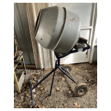 Portable cement mixer, electric