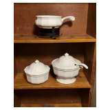 Pfaltzgraff Heritage White stoneware pieces