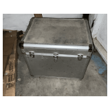 Aluminum locking storage box 22' W x 16' D x 18' T