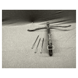 Crossbow pistol, 3 bolts.