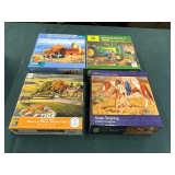 4 Jigsaw puzzles.