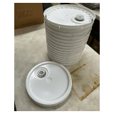(16) 5 gallon bucket lids, NIB