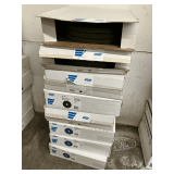 Norton buffing pads, 17" (8 boxes), various applications,  new condition