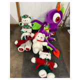 Stuffed dragon, 40" T