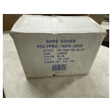 Shoe Covers non-skid, size large, 150 pairs, NIB.