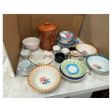 Dishes, china & stoneware, Home Laughlin, Pfaltzgraff, USA, etc.