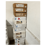 Buffing pads, 16" (12 boxes), various applications,  new condition