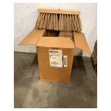 (4) 16" Palmyra stalk street sweeps, NIB