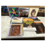 Vinyl records, Helen Reddy, Cruisin, Peter Paul & Mary, Steppenwolf, etc.