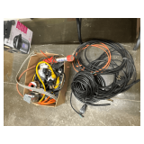 Electrical supplies, copper wires, work lights, pigtails, extension cords, etc.