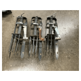 3 Sweeney mole traps.