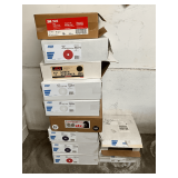 Buffing pads, 14" (2 boxes),  15" (9 boxes), various applications, new condition.