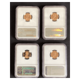 2009 S Bronze 1C, NGC graded PF 69 RD ultra cameo