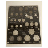 19th Century Type Coin Set