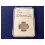1950 D nickel MS 65 5FS