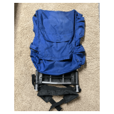 Aluminum frame pack, 8 cargo pockets.