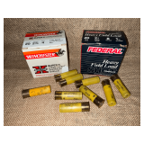 20 gauge shotgun shells, Federal 33+/- rounds, 8-shot