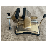 Brass vise, suction base, 2 1/2" jaw