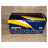 Federal Lightening .22 LR high velocity ammunition