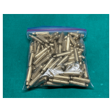 .22-250 brass cleaned and polished