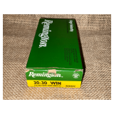 Remington 30-30 WIN, 170 gr. Core-Lokt soft point, 14 +/- rounds.