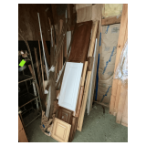 Scrap lumber, trim, cabinets doors, etc.