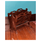 Butler No. 730 wooden magazine rack