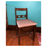 Sewing chair with drawer