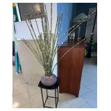 Faux bamboo arrangement