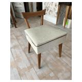 Sewing chair, some damage to the seat