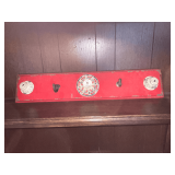 Hand crafted coat hooks