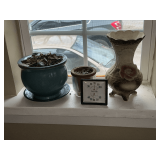 Vase, planter, Taylor barometer