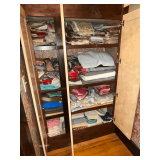 Selection of fabric and upholstery fabric swatches